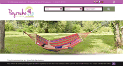 Desktop Screenshot of camping-peyroche.com